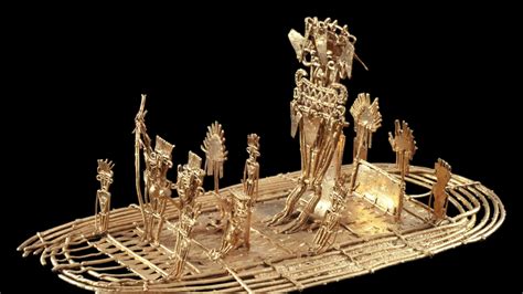 The Muisca Raft Ceremony: An Ancient Ritual Unveiling Complex Societal Structures and Cosmic Beliefs